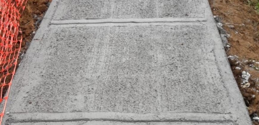 Construcción Acera Valle Risco