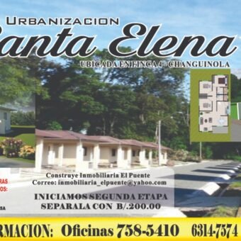 Urbanización Santa Elena (segunda etapa) Urbanización Santa Elena (segunda etapa)