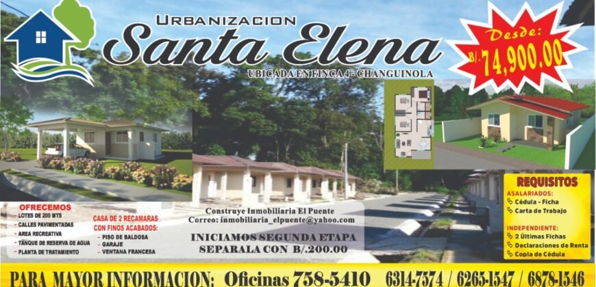 Urbanización Santa Elena (segunda etapa)