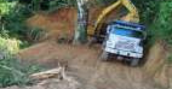 Alquiler de Maquinaria Pesada para rehabilitación vial en Jevay-Chube